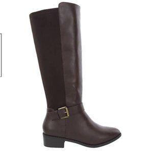 Rampage Brown Tall Riding Boot